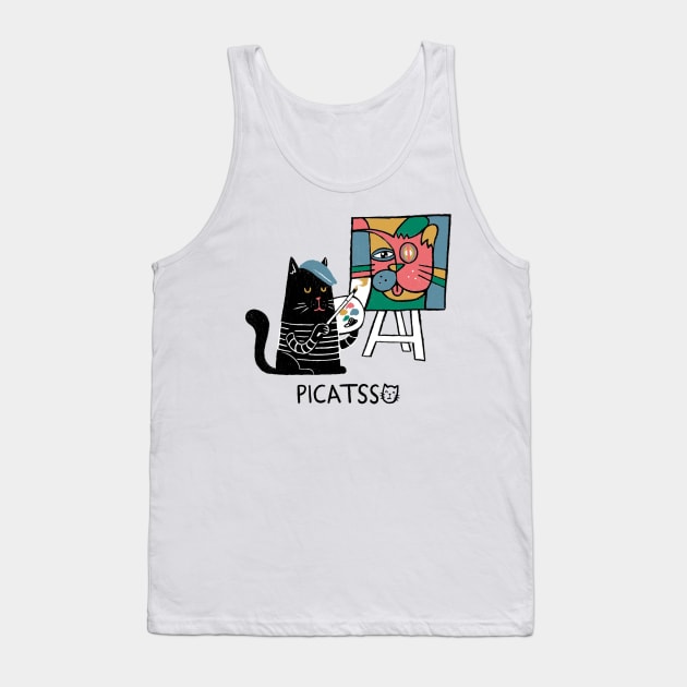 Picatsso Tank Top by quilimo